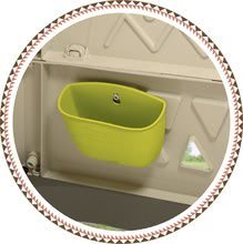 Domčeky pre deti - Stan prírodný Indoor&Outdoor Teepee Evolutive Smoby výškovo nastaviteľný 159-184 cm s textilným závesom UV filter od 2-8 rokov_0