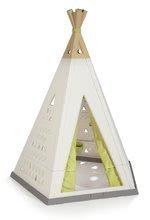 Ekskluzivno kod nas - Prirodni šator Indoor&Outdoor Teepee Evolutive Smoby podesiv s kolicima i vrtom pod suncobranom od 24 mjes_1