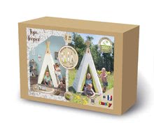 Špeciálne len u nás - Stan prírodný Indoor&Outdoor Teepee Evolutive Smoby nastaviteľný a predzáhradky s kvetináčmi pri chodníku od 24 mes_20