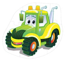 Puzzle pro nejmenší - Puzzle podlahové traktor Dohány velké 12 dílů od 24 měsíců_0