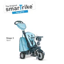 Tricikli za djecu od 10 mjeseci - SMART TRIKE 8200400 tricikl EXPLORER Blue 360° novo upravljanje 5u1 s podesivim naslonom i amortizerom sivo-plavi od 10-36 mj 360° upravljanje s podesivim naslonom i amortizerom sivo-plavi od 10 mjeseci_2
