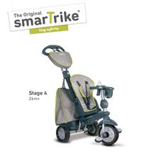 Tricikli za djecu od 10 mjeseci - SMART TRIKE 8200900 trojkolka EXPLORER Grey 360° nové riadenie 5v1 s polohovateľnou opierkou a tlmičom šedo-strieborná od 10- _3