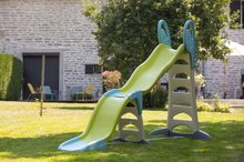 Tobogane pentru copii - Tobogan cu apă Super Megagliss Toboggan 2in1 Slide Green Smoby 360 cm suprafața de alunecare cu filtru UV de la 24 luni_3