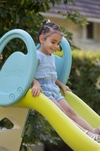 Tobogane pentru copii - Tobogan cu apă Super Megagliss Toboggan 2in1 Slide Green Smoby 360 cm suprafața de alunecare cu filtru UV de la 24 luni_1