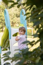 Kleine Spielhäuser mit Rutsche - Set Spielhaus der Freunde ökologisch in natürlichen Farben und verstellbarer Rutsche Friends Evo Playhouse Green Smoby Erweiterbar, Rutschlänge von 3,6 Metern mit UV-Filter_24