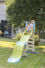 Skluzavky pro děti - Skluzavka Super Megagliss Toboggan 2in1 Slide Green Smoby 360 cm plocha na klouzání s UV filtrem od 24 měsíců_2