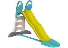 Rutschen mit Sandkasten - Set Rutsche Toboggan KS mit Wasser Smoby und Sandkasten mit Deckel mit einem Segel mit Tintenfisch und  Wasserdüse_0