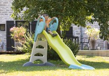 Rutschen mit Sandkasten - Set Rutsche Toboggan KS mit Wasser Smoby und Sandkasten mit Deckel mit einem Segel mit Tintenfisch und  Wasserdüse_3