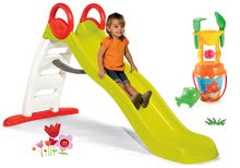 Rutschen Sets - Set Rutsche Toboggan Funny Smoby Länge 200 cm und Eimerset mit Mühle ab 24 Monaten_49