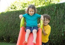 Rutschen mit Schaukel - Rutschenset Toboggan Funny Smoby mit Wasser Länge 200 cm und Schaukel mit Metallkonstruktion Höhe 180 cm ab 24 Monaten_5