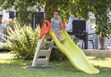 Tobogani za otroke - Tobogan z vodometom Funny Slide Green Toboggan Smoby 2 metrski dvoji dvojno trpežno ogrodje z UV filtrom od 24 mes_0