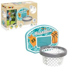 Příslušenství ke skluzavkám - Basketbalový kôš na šmykľavky a stenu Basketball Hoop 3v1 Smoby s loptou a háčikmi na uchytenie a UV filtrom od 3 rokov SM820700_7