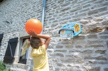 Příslušenství ke skluzavkám - Basketbalový kôš na šmykľavky a stenu Basketball Hoop 3v1 Smoby s loptou a háčikmi na uchytenie a UV filtrom od 3 rokov SM820700_1