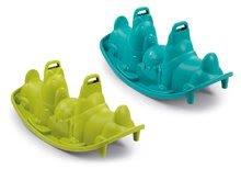 Dětské houpačky - Houpačka oboustranná Blue Dog Smoby modrý pes od 18 měsíců s UV filtrem_2