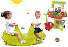 Seturi leagăne pentru copii - Set balansoar Câțeluș Smoby şi stand de legume cu 40 de accesorii_10