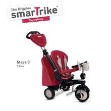 Tricikli za djecu od 10 mjeseci - Trojkolka Recliner Infinity 5v1 smaTrike Red TouchSteering ovládanie a polohovateľná opierka červeno-šedá od 10-36 mesiacov S _2