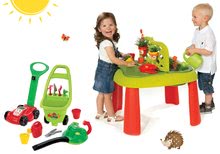 Gartenmöbel für Kinder Sets - Tischset Gärtner De Jardinage 2in1 Smoby zweiteilig mit einem Garten und einer Wasserbahn Mountain Lake mit einer Höhle_28