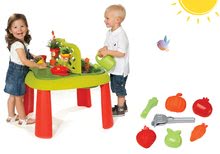 Dětský záhradní nábytek - Set stůl Zahradník De Jardinage 2v1 Smoby dvoudílný se zahrádkou s mlýnem a sportovní hry_15