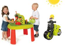 Dječji vrtni namještaj setovi - Set stolić Vrtlar De Jardinage 2u1 Smoby dvodijelni s vrtom i guralica Racing Bike od 24 mjes_21