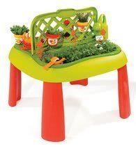 Dětský záhradní nábytek - Stůl Zahradník De jardinage 2v1 Smoby s plotem a 15 doplňky od 24 měsíců_2