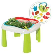 Detský záhradný nábytok sety - Set stôl Záhradník De Jardinage 2v1 Smoby dvojdielny so záhradkou a vodná dráha Mountain Lake s jaskyňou_7