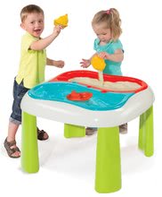 Dětský záhradní nábytek - Set stůl Zahradník De Jardinage 2v1 Smoby dvoudílný se zahrádkou s mlýnem a sportovní hry_2