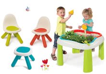 Detský záhradný nábytok sety - Set stôl Záhradník De Jardinage 2v1 Smoby dvojdielny so záhradkou a piknik stolík s dvoma stoličkami KidChair_29