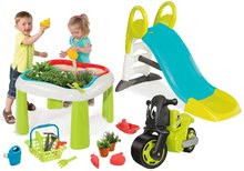 Seturi mobilier grădină pentru copii - Set masă Grădinar De Jardinage 2in1 Smoby cu gard şi babytaxiu Racing Bike de la vârsta de 2 ani de la 24 luni_20