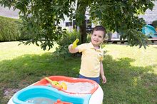 Dětský záhradní nábytek - Stůl Voda&Písek Smoby s dvojitým krytem a loďka s bábovičkami od 18 měsíců_2
