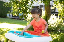 Dětský záhradní nábytek - Stůl Voda&Písek Smoby s dvojitým krytem a loďka s bábovičkami od 18 měsíců_3