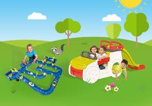 Prolézačky sety - Set prolézačka Adventure Car Smoby se skluzavkou 150 cm, vodní hra Waterplay Niagara od 24 měsíců_18