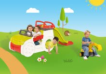 Prolézačky sety - Set prolézačka se skluzavkou Adventure Car Smoby dlouhou 150 cm, bagr a nákladní auto Maxi Power od 24 měsíců_33