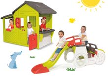 Klettergerüste Sets - Kletterset Adventure Car Smoby mit Rutsche und Haus Sonne Sunny mit Klingel, Küche und Garten ab 24 Monaten_23