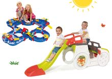 Klettergerüste Sets - Kletterset Adventure Car Smoby mit Rutsche und Wasserbahn Aquaplay ab 24 Monaten_22