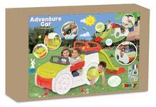 Preliezačky pre deti - Preliezačka Adventure Car Smoby s pieskoviskom a šmykľavkou dlhou 150 cm od 24 mes_6