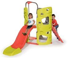 Plezala za otroke - Plezalno igralo Multi-Activity Tower Smoby s toboganom in s plezalnimi stenami od 24 mes_1