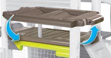 Hrací centra - Set hrací centrum Fun Center Smoby se skluzavkou dlouhou 150 cm, domeček Jura Lodge od 24 měsíců_0