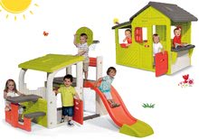 Centri za igru - Set centar za igru Fun Center Smoby s toboganom i kućica Maison Neo Floralie od 24 mjeseca_25