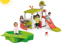 Spielzentren - Spielcenter-Set Fun Center Smoby mit Rutsche und Sandkasten Sandy mit Abdeckung ab 24 Monaten_22