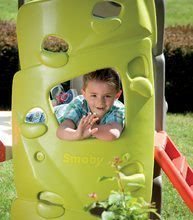 Klettergerüste Sets - Kletterset Multiactivity Climbing Tower Smoby mit 3 Kletterwänden mit Rutsche und Haus der Freunde mit Vorgarten und Küche ab 24 Monaten_5