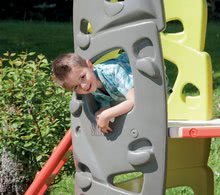 Plezala za otroke - Komplet plezalo Multiactivity Climbing Tower s plezalnimi stenami in toboganom Smoby in darilo nastavljiva gugalnica Activity Swing_8