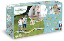 Penjalice za djecu - Pustolovna staza Adventure Course Smoby 4 daske i 4 uporišne točke za razvoj djetetove spretnosti pokreta od 24 mjes_21