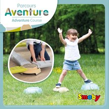 Kinderklettergerüste  - Abenteuerstrecke Adventure Course Smoby 4 Gehwege und 4 Stützpunkte für die Entwicklung der motorischen Sinne der Kinder ab 24 Monaten SM840400_0
