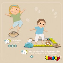 Penjalice za djecu - Pustolovna staza Adventure Course Smoby 4 daske i 4 uporišne točke za razvoj djetetove spretnosti pokreta od 24 mjes_18