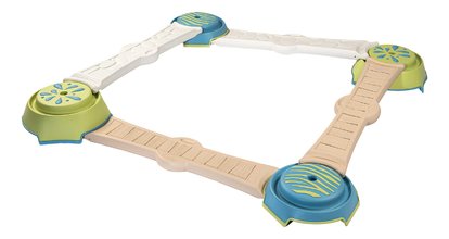 Dobrodružná dráha se 4 chodníky Adventure Course Life Smoby 4 oporné body na rozvoj rovnováhy a pohybových zručností dětí od 24 měsíců – model 2025