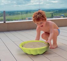 Homokozók gyerekeknek - Kagyló homokozó formákkal Mini Sand Pit Smoby locsolókannával lapáttal gereblyével 35 cm szűk terekbe 18 hó-tól_3