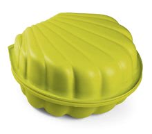 Nisipare pentru copii - Nisipar scoică set 2 bucăți Mini Sand Pit Smoby verde 35 cm pentru spații mici de la 18 luni_0