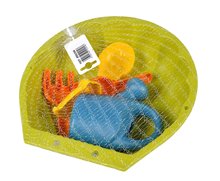 Nisipare pentru copii - Nisipar scoică cu forme Mini Sand Pit Smoby stropitoare și lopățică cu greblă 35 cm pentru locuri mici dela 18 luni_2