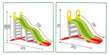 Csúszdák gyerekeknek  - Csúszda Megagliss 2in1 Smoby hossza 330 cm vízzel 24 hó-tól_1