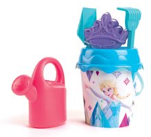 Vedierka do piesku - Vedro set s krhlou Frozen Smoby s trblietkami 6 dielov (výška 17 cm) od 18 mesiacov_1